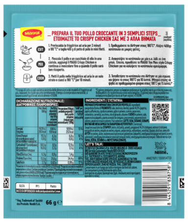MAGGI prieskonių mišinys „Air Fryer Tex Mex Crispy Chicken“, 66 g_BOP