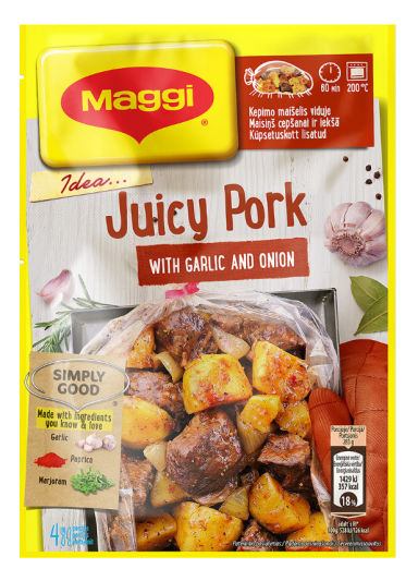 MAGGI®  IDEA... Mišinys sultingai kiaulienai su bulvėmis 30g