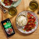 Japoniško stiliaus teriyaki vištiena