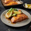 Lašiša su  Teriyaki padažu